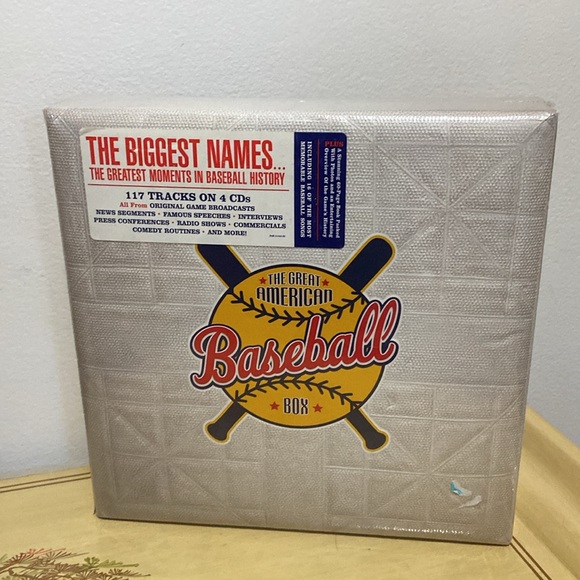The Great American Baseball’s Greatest Hits Baseball Box Tracks on 4 CD’s - Picture 10 of 10